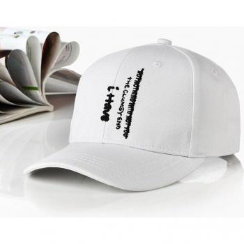 Men's and Women's Letter Embroidery Snapback Hat