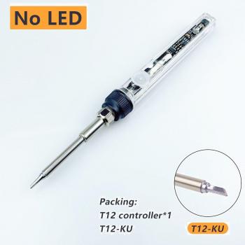 DC12 ~ 24V 72W T12 OLED Lötkolben mit BC2 Spitze