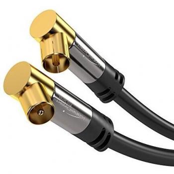 KabelDirekt – Cavo Antenna Coassiale PRO Series 1m