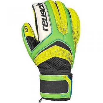Pulse Prime M1 Reusch: Guante de Portero Verde/Amarillo, Talla 9