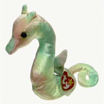 Neon Sea Creature Soft Toy