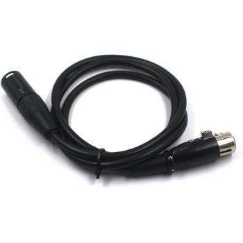 Conector XLR a 4 Pin con Auriculares