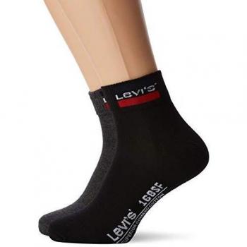 Levi's Calcetines Multicolor Hombre 168sf Mid Cut 2p