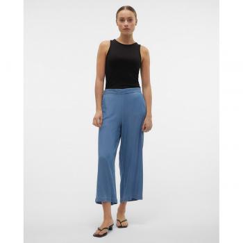 Vero Moda Culotte mit weitem Bein 'BREE', Größe S/30, Royal Melange