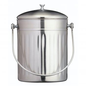 Contenitore per compost in acciaio inox