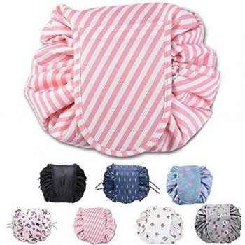 ZhengYue Easy-Look Cosmetics Case – Pink Portable Travel Bag