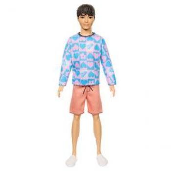 Barbie Anziehpuppe Ken Puppe im Preppy-Style Barbie Mattel HRH24 Fashionistas 219