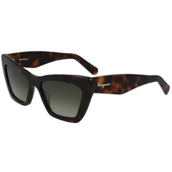 Salvatore Ferragamo Asian Fit Tortoiseshell 55mm Women’s Classic