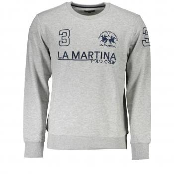 La Martina Gray Knit Sweater