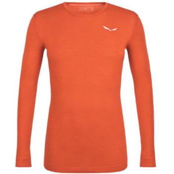 Maglia intima Salewa Zebru Fresh AMR maniche lunghe arancione uomo XXL