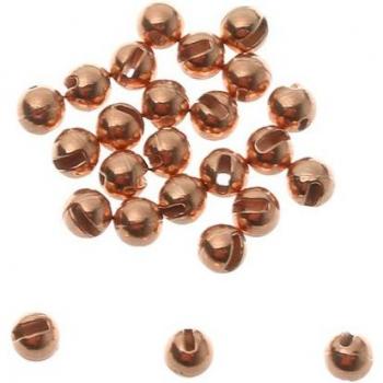 25Pcs Slotted Tungsten Beads for Fly Tying