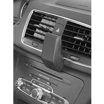 KUDA Halterung Kunstleder schwarz für Audi Q3 (8U)