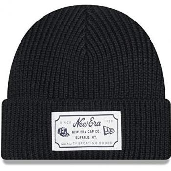 Nouveau Bonnet d’hiver New Era – Tête de patch, Couleur marine