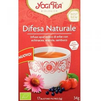 DEFENSAS NATURALES 17 BOLSITAS DE INFUSIÓN YOGI TEA