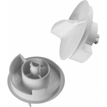 Bouton de minuteur blanc