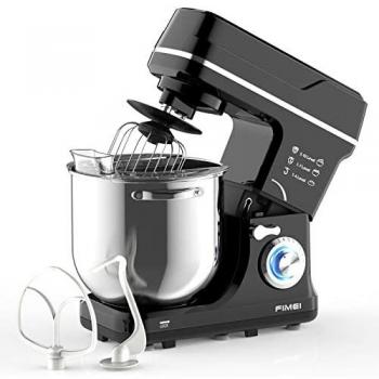 FIMEI 1400W Stand Mixer with Stainless Steel Bowl