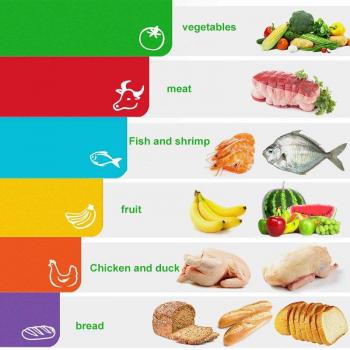 Food Icon Flexible Cutting Board Set