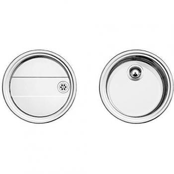 Rondoset Blanco – évier intégré 1 cuve, 1 égouttoir séparé