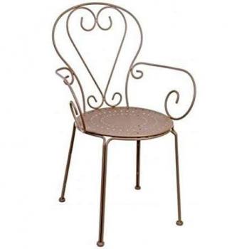 Etienne Poltrona in Acciaio