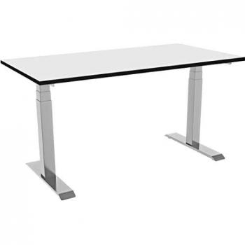 Weißer Celexon Schreibtisch, elektrisch verstellbar, Modell 58123