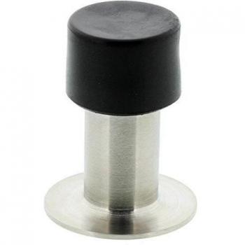 Butoir de porte mural en acier inoxydable TSW 2365, longueur 65 mm