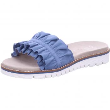 ARA KENT Coolblue Damen Pantolette Sandalen Hausschuhe