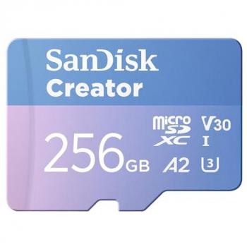 SanDisk Creator 256GB MicroSDXC UHS-I Flash Card
