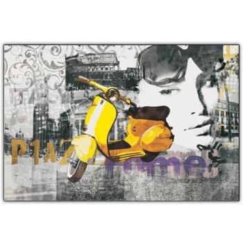 Artopweb EC21589 – Étagère bois Roma‑Vespa multicolores 90x60x1,8 cm