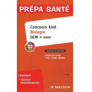 Concours kiné Biologie : QCM + exos