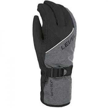 Guantes Level Gore‑Tex Trouper Hombre Gris‑Negro 7,5