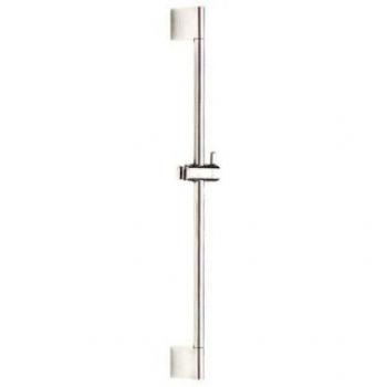 Barre de douche 90cm nickel brossé Hotbath