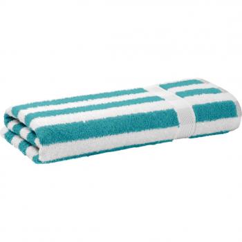 Toalla ERWIN M. Spa Rayas 100x200 cm en Petroleo