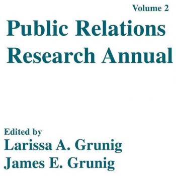Public Relations Research Annual, PUBLIC RELATIONS RESEARCH ANNUAL