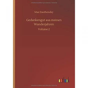 Dauthendey, Max: Gedankengut aus meinen Wanderjahren