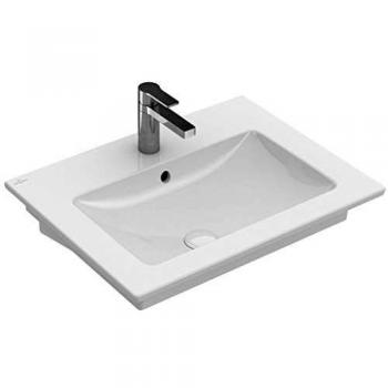 V&B Waschtisch Venticello, 1 Hahnloch, 600x505mm, ungeschliffen