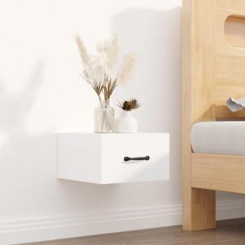 Cama Lámpara Mesilla Blancas Prolenta