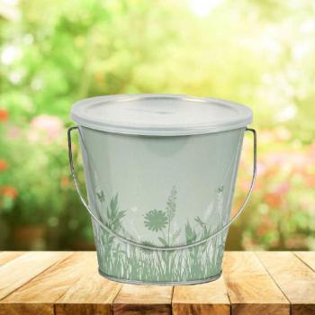 Green Citronella Bucket Candle