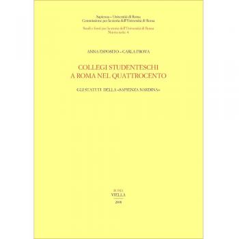 Collegi studenteschi a Roma nel Quattrocento. Gli statuti della sapienza nardina