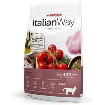 ITALIAN WAY GATTO ADULT ANATRA 1,5KG