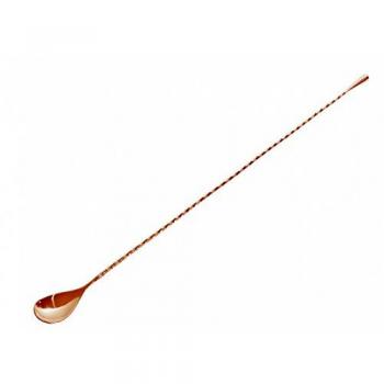 Long Copper Spoon for Bartending – Beaumont Collinson 450mm (CZ550)