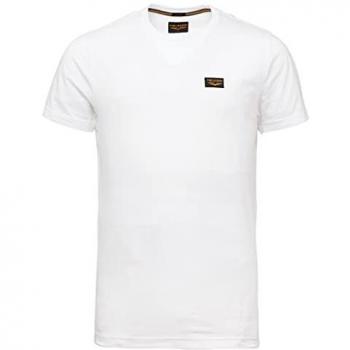 T-Shirt PME LEGEND, Herren, Gr. L (52/54), weiß, 95% Baumwolle, 5% Elasthan, Rundhals, Kurzarm
