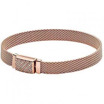 Pulsera Pandora Reflexions en Rose con Cierre Largo con circonitas