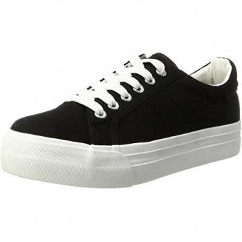 Tamaris Damen Sneaker 23602, Farbe Schwarz, 41 EU