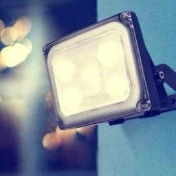 Eco Light LED Außenstrahler 5x2 W, Silica‑Coat