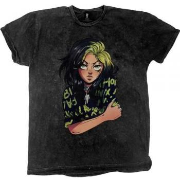 Anime Billie Dip Dye Mineral Wash T-Shirt