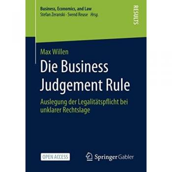 Die Business Judgement Rule