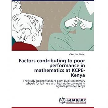 Owiko, C: Factors contributing to poor performance in mathem