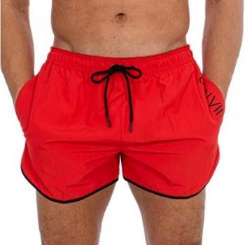 Calvin Klein Bañador Short Runner, Alto Riesgo, S para Hombre