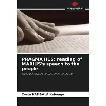 Kambala Kabongo, Costa: PRAGMATICS: reading of MARIUS's speech to the people