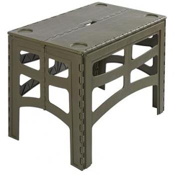Large Keeeper Timo Foldable Table – Dual Color (Olive/Green)